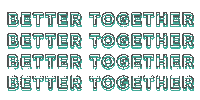 Better Together Jesus Sticker by Fishhawkfc