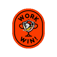 Work Win Sticker by Nepean Knights Jr C Lacrosse