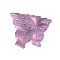 Pink 3D Sticker