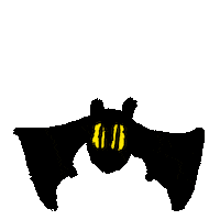 Halloween Flying Sticker by JenChibi