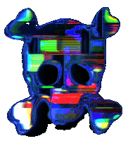 Glitch Emoji Sticker by #BASILIO