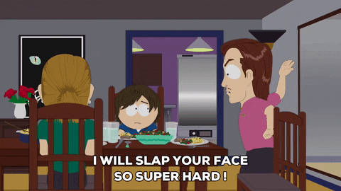 slap GIF by South Park 