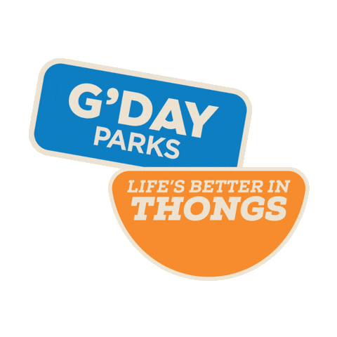 Travel Sticker by G'day Parks