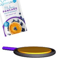 Breakfast Pancakes Sticker by LighterLife
