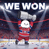 Stanley Cup Playoffs Panda GIF by Kanpai Pandas