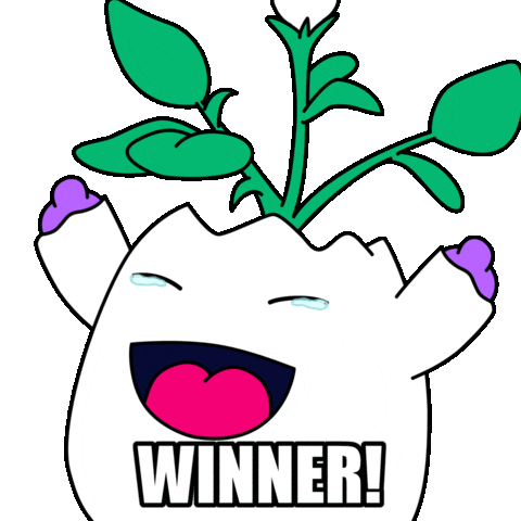 Number One Win Sticker by Magic Eden