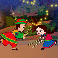 Festival Celebrations GIF by Chhota Bheem