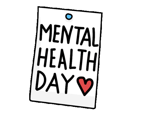 Sad Mental Health Sticker by Sam Leighton-Dore