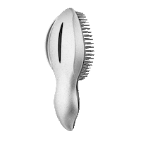 Mr Big Curling Irons 3 In 1 Silver Vent Brush Sticker by Mr Big Curling Irons
