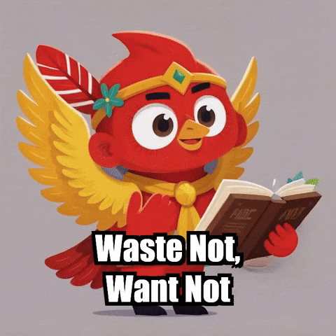 Diy Waste Not GIF by The Cardinal Virtue