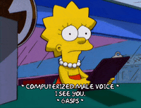 shocked lisa simpson GIF