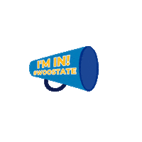 College Megaphone Sticker by Worcester State University