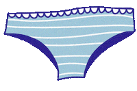 Lingerie Panties Sticker by Marie Boiseau