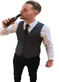 DeMeesterbarbier beer barber barbers jupiler Sticker