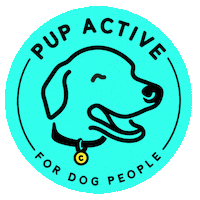 pupactive dogmomaf pupactive dogfriendlyaf mydogismy Sticker