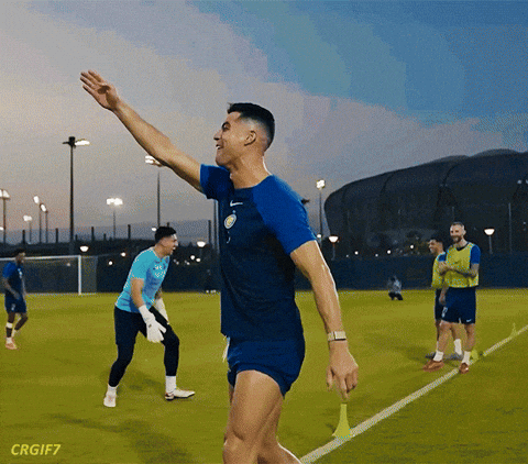 Cristiano Ronaldo Laugh GIF