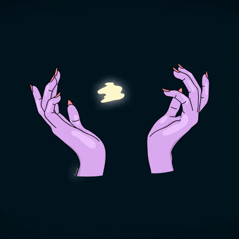 magic hands GIF by Lunares