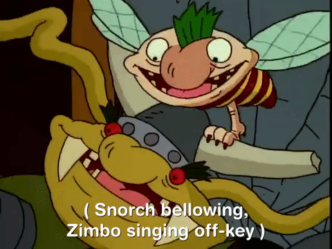 nickrewind giphydvr nicksplat aaahh real monsters giphyarm002 GIF