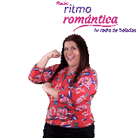 RitmoRomantica radio fm fuerza ritmo Sticker