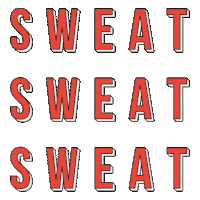 workout sweat Sticker by Sweaty Betty