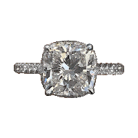 Lauren B Cushion Diamond Sticker by Lauren B Jewelry