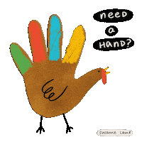 How Can I Help Dance Sticker by Susanne Lamb