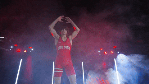 Ohio State Wrestling GIF by Ohio State Athletics