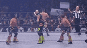 Dustin Rhodes Santana GIF by All Elite Wrestling on TNT