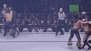 Dustin Rhodes Santana GIF by All Elite Wrestling on TNT