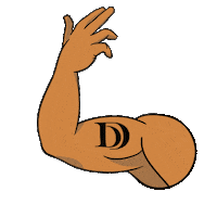Power Flexing Sticker by Demesmin and  Dover