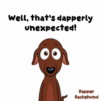 Confused Sausage Dog GIF by VeeFriends