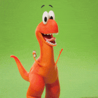 Excited Good Morning GIF by Claynosaurz