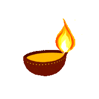 Diwali Special Fire Sticker