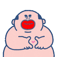 Heart Love Sticker by SOWINGHONG