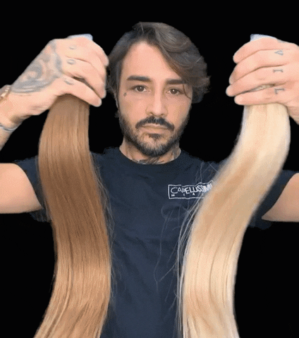 capellissimimiano giphyupload extensions capelli extension GIF
