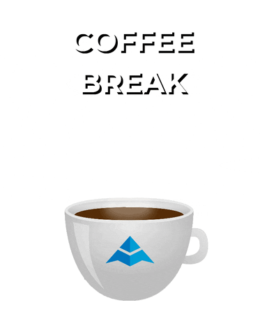 Coffee Break GIF by AboutMedia Internetmarketing GmbH