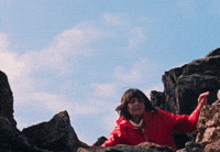 Climbing Neon Rated GIF by NEON