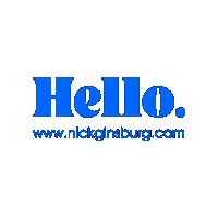 helloimnickginsburg nickginsburg helloimnick Sticker