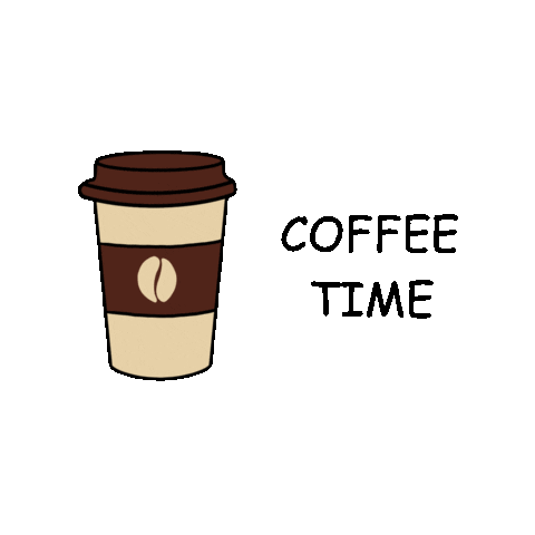 Coffee Time Sticker