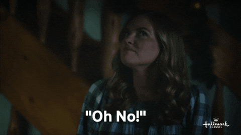 Oh No Surprise GIF by Hallmark Channel