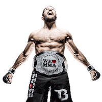 ufc champion Sticker by We love MMA