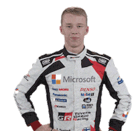 Number 1 Finger Sticker by FIA World Rally Championship