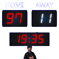 11 Away Sticker