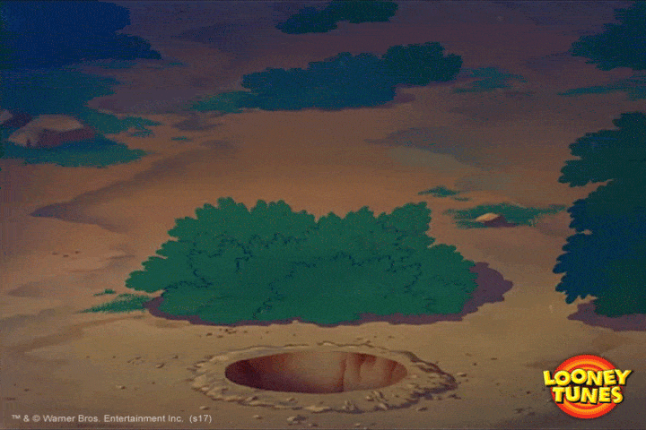 scared go home GIF by Looney Tunes