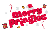 Celebrate Merry Christmas Sticker by Pringles Europe