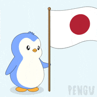 Japan Penguin GIF by Pudgy Penguins
