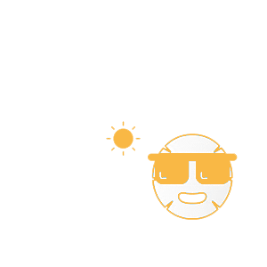 Face Sun Sticker by Leaders Europe