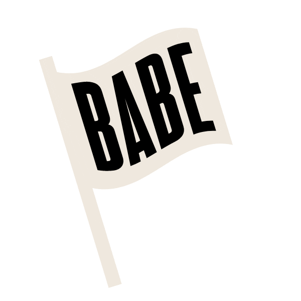 Beauty Be Yourself Sticker by Babe Lash
