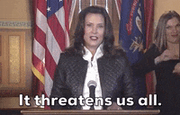 Gretchen Whitmer Michigan GIF by GIPHY News