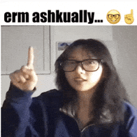 Nerd Hannah GIF